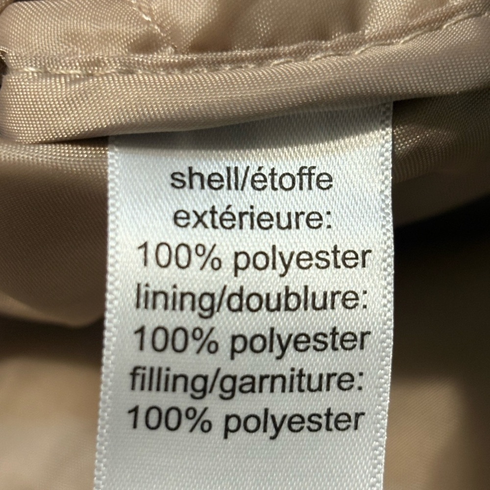 Maurices Quilted Beige Vest with Pockets size Medium NWT - Picture 9 of 13